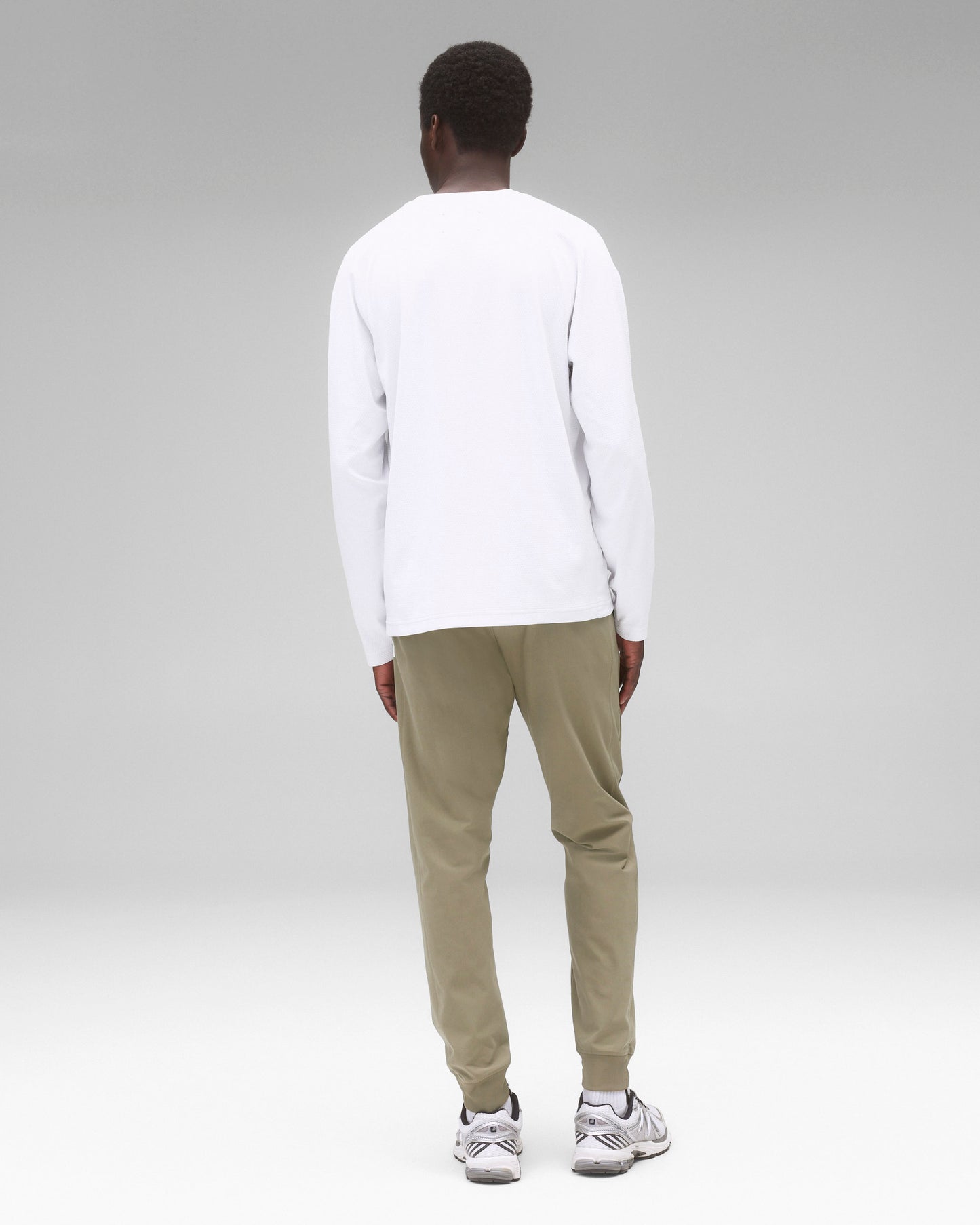 Stretch Warp Knit Coach's Slim Jogger