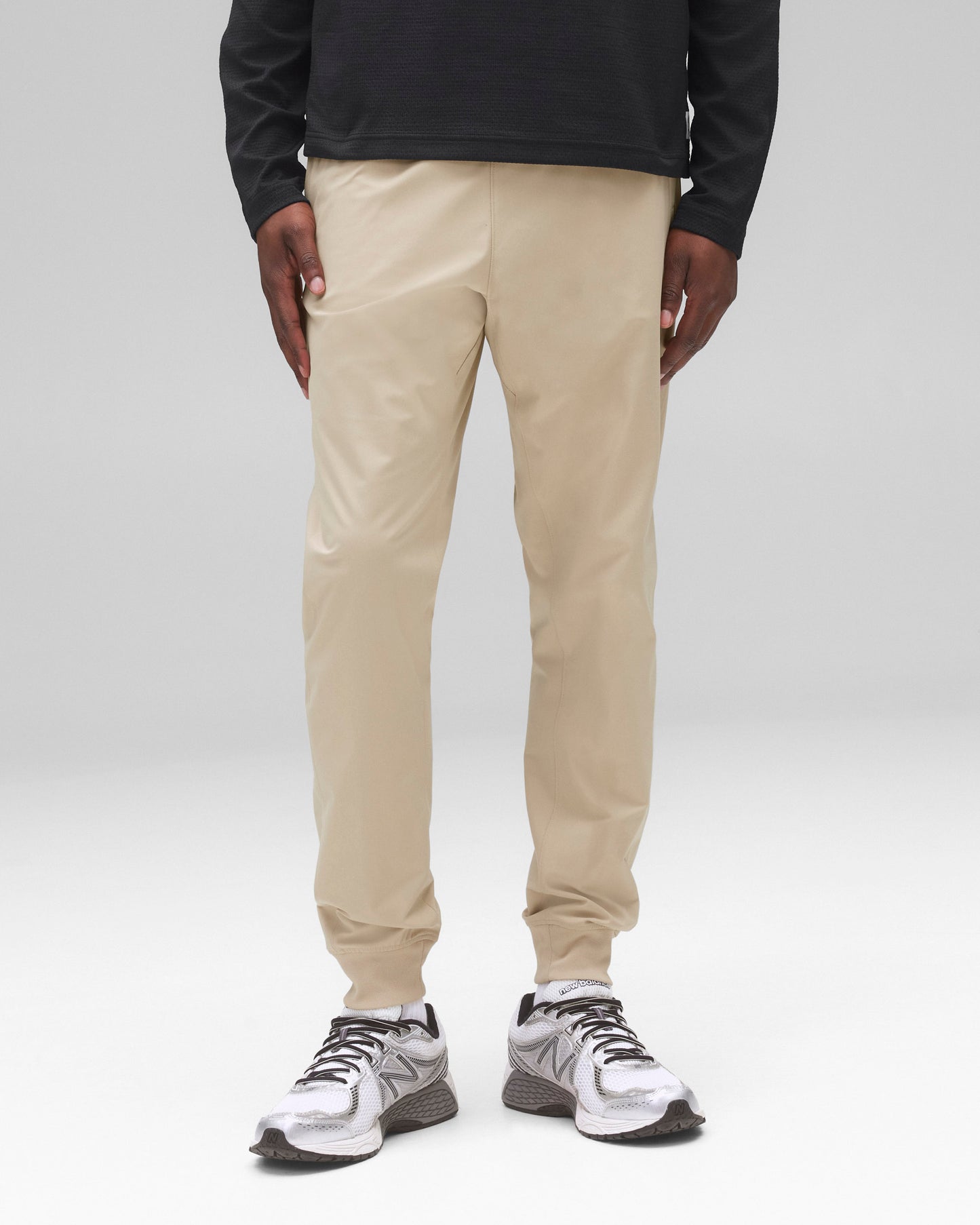 Stretch Warp Knit Coach's Slim Jogger