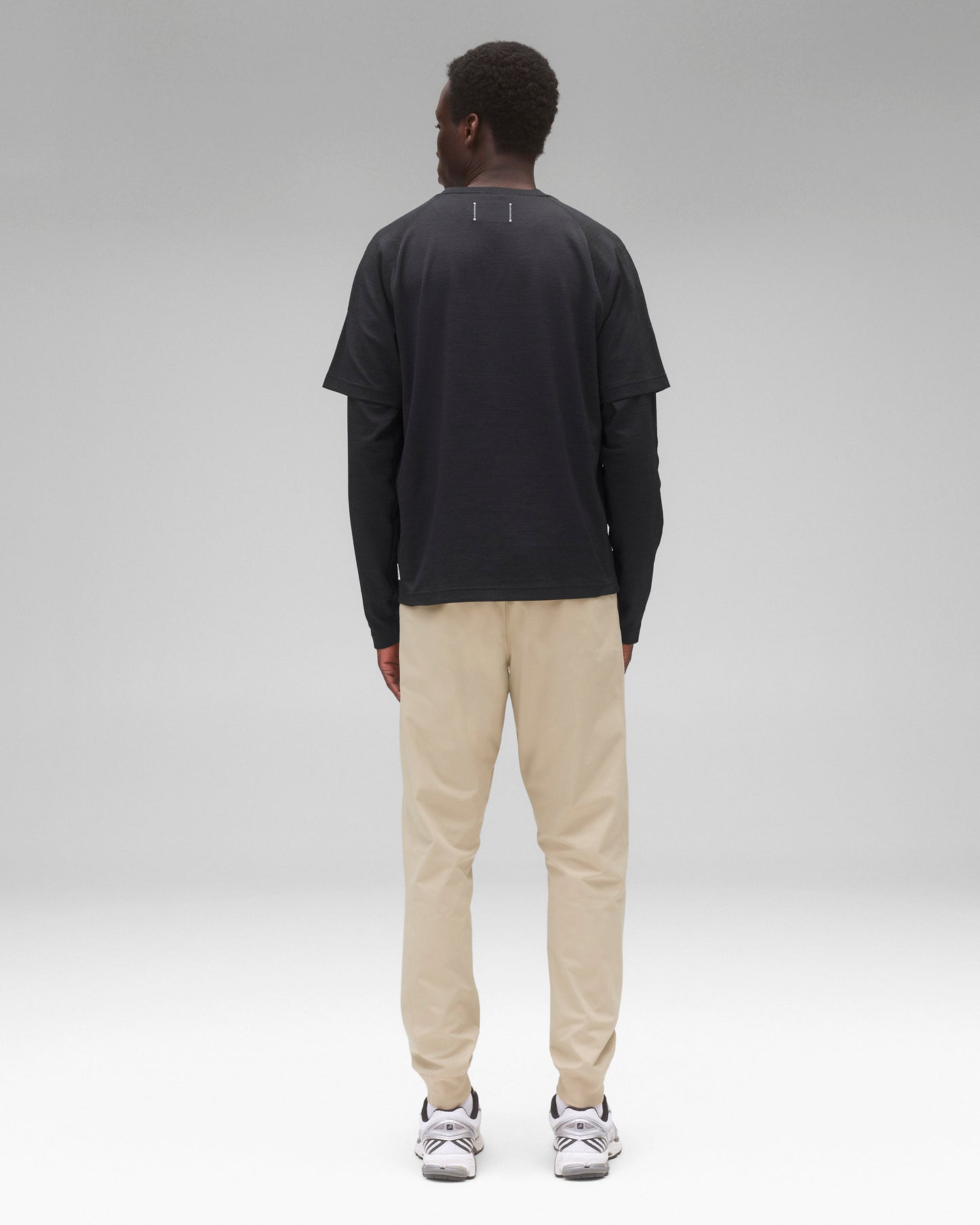 Stretch Warp Knit Coach's Slim Jogger