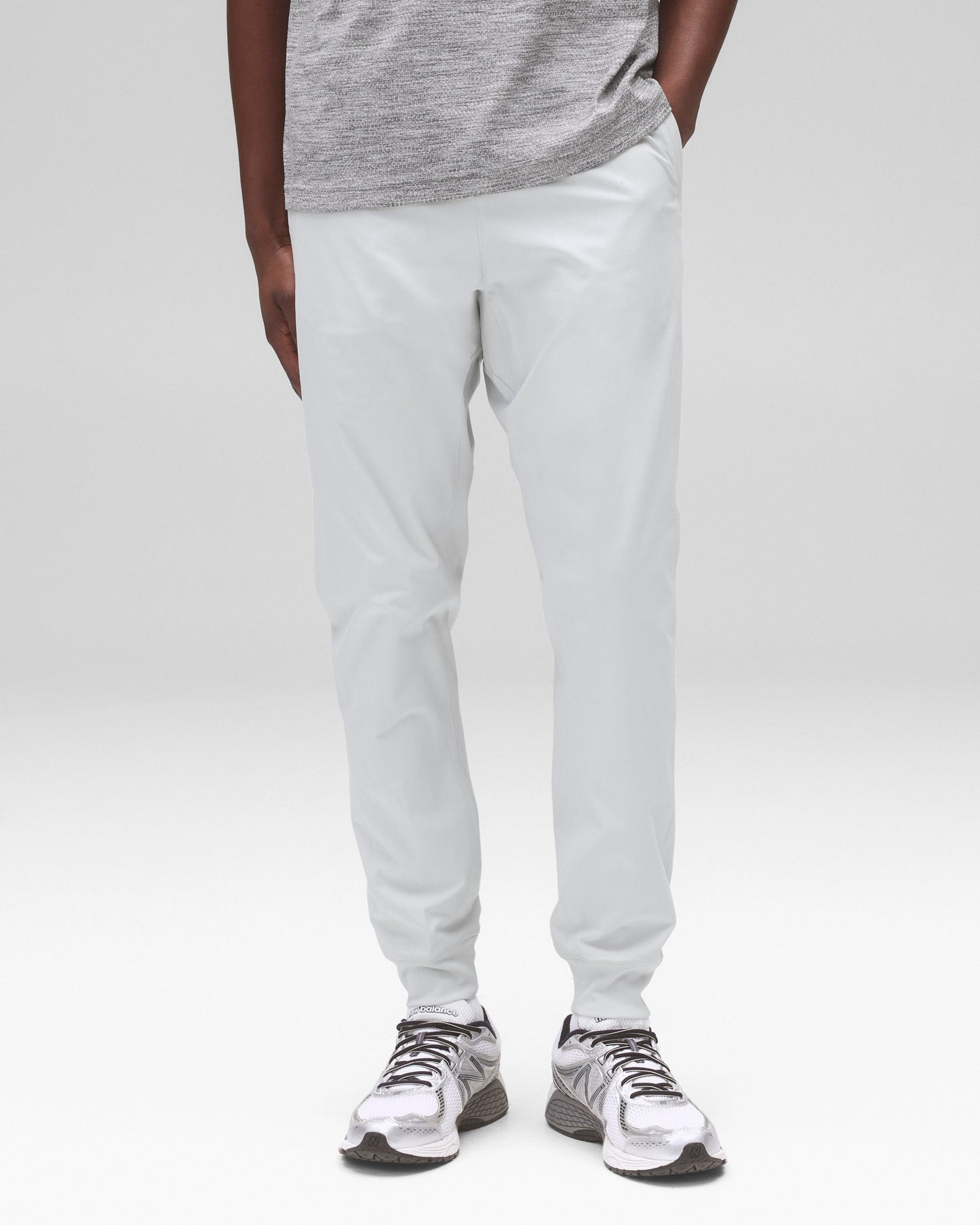 Stretch Warp Knit Coach's Slim Jogger