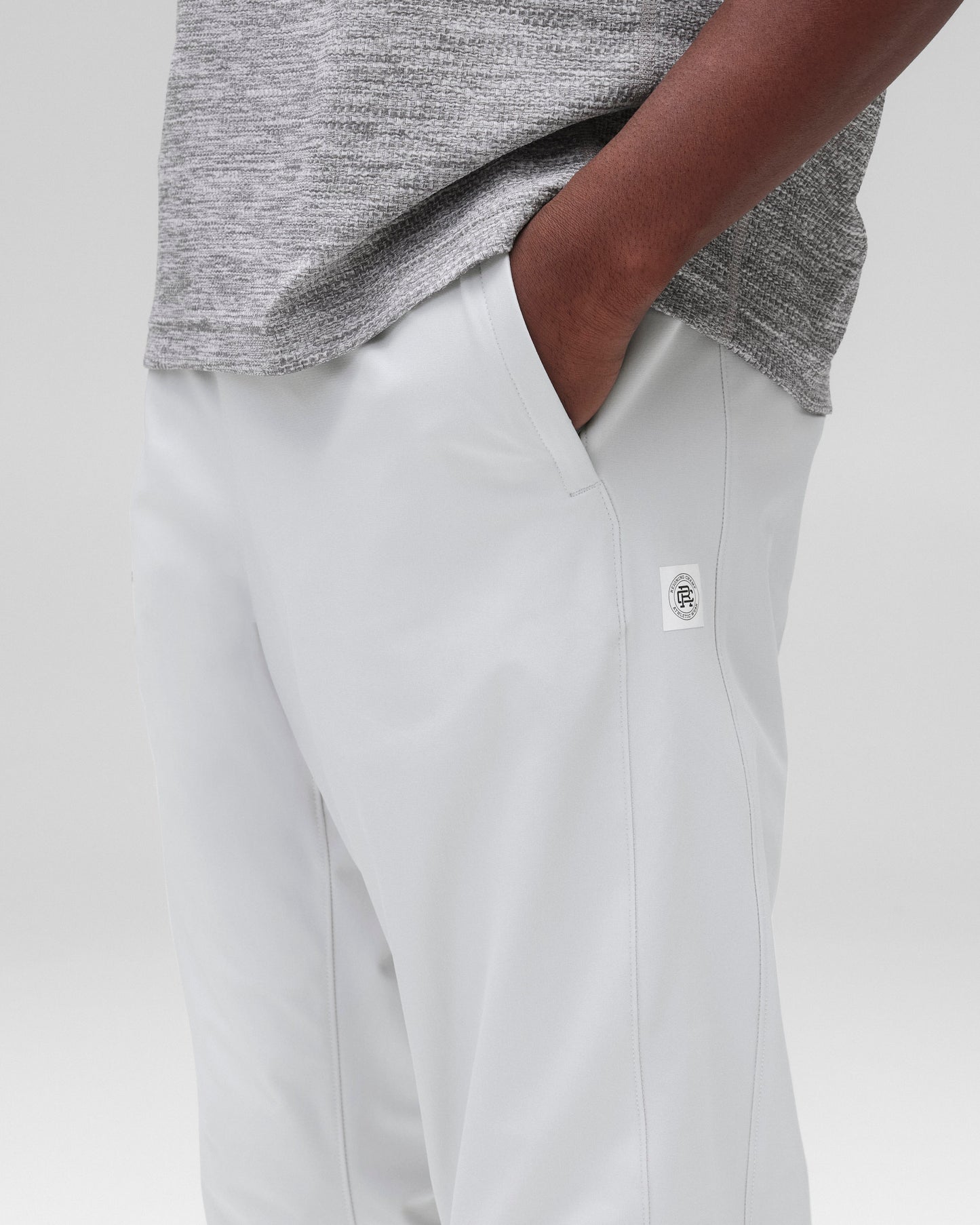 Stretch Warp Knit Coach's Slim Jogger