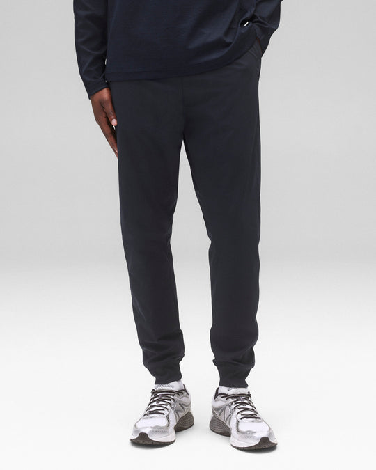 Stretch Warp Knit Coach's Slim Jogger