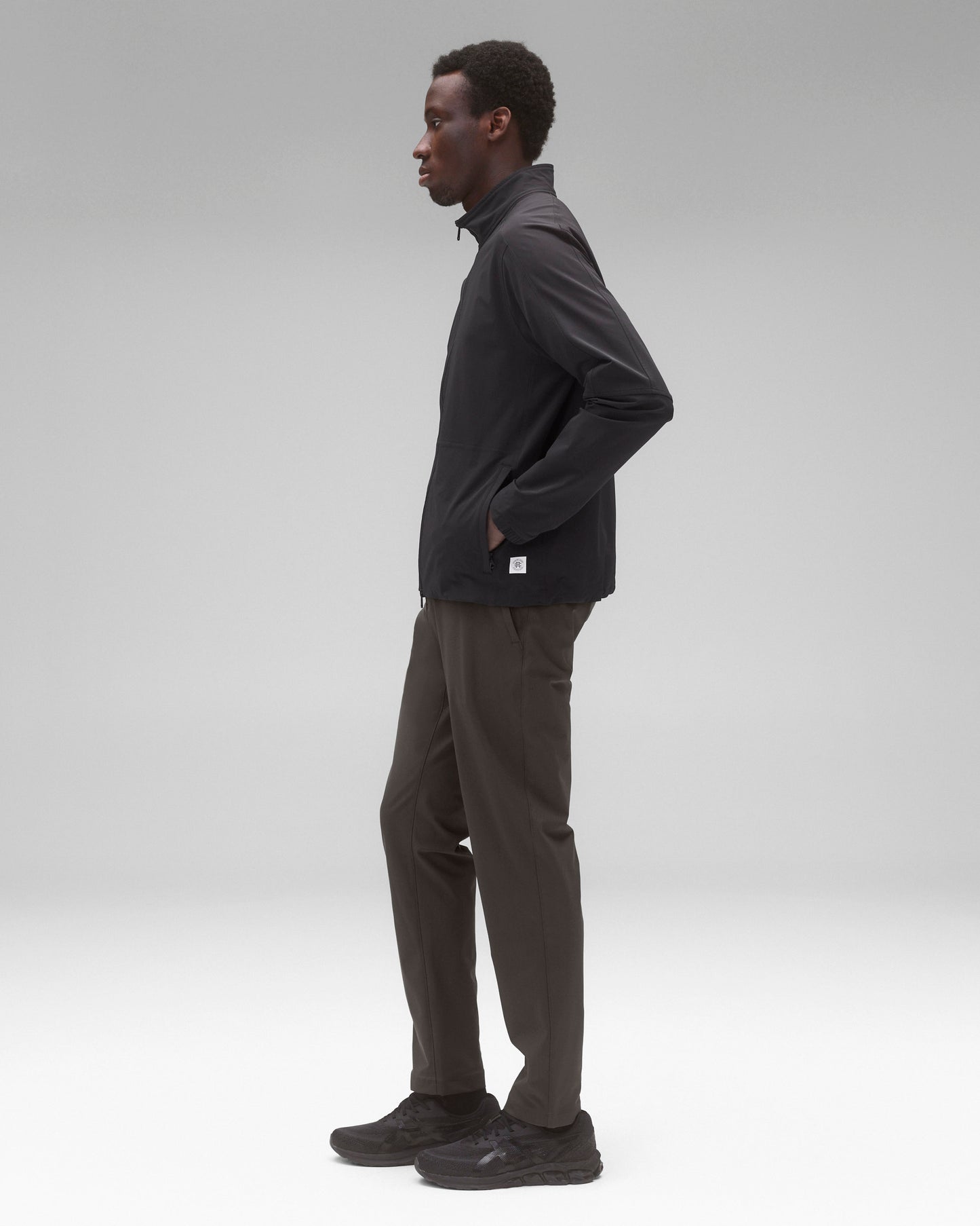 Stretch Warp Knit Coach's Slim Pant