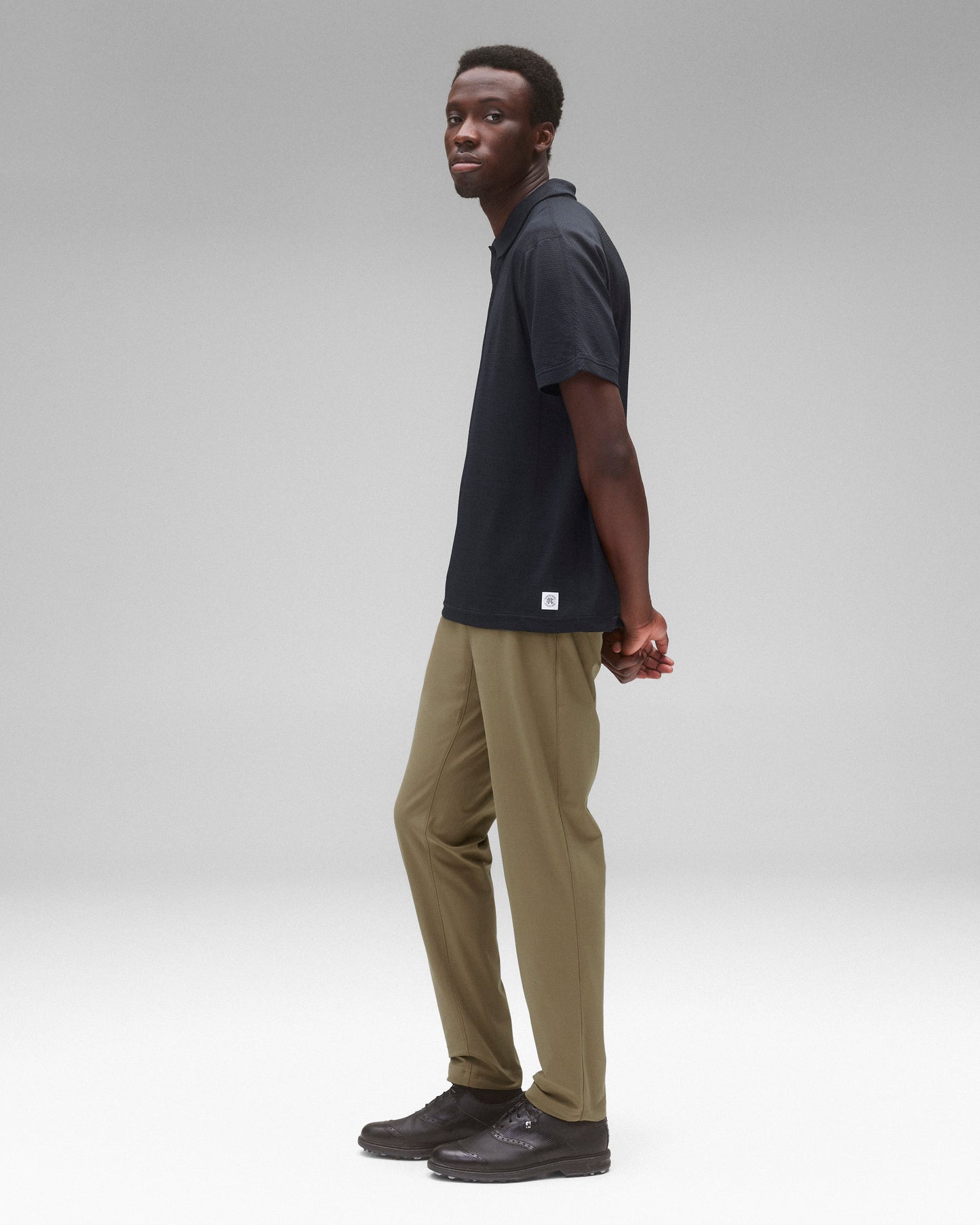 Stretch Warp Knit Coach's Slim Pant