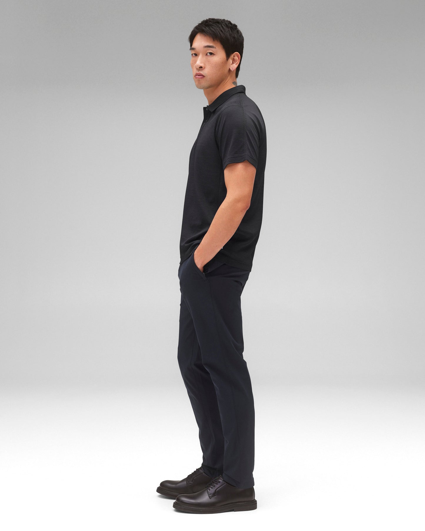 Stretch Warp Knit Coach's Slim Pant