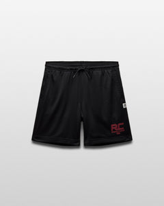 Athletic Mesh Racing Relaxed Short 7"