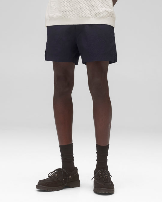 Textured Nylon Deck Slim Swim Short 4.5"