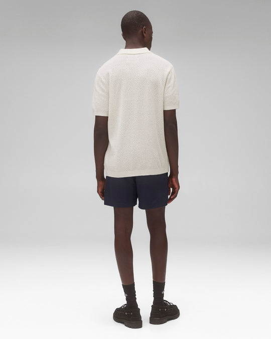 Textured Nylon Deck Slim Swim Short 4.5"