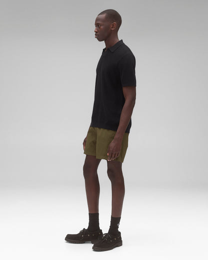 Textured Nylon Deck Slim Swim Short 4.5"