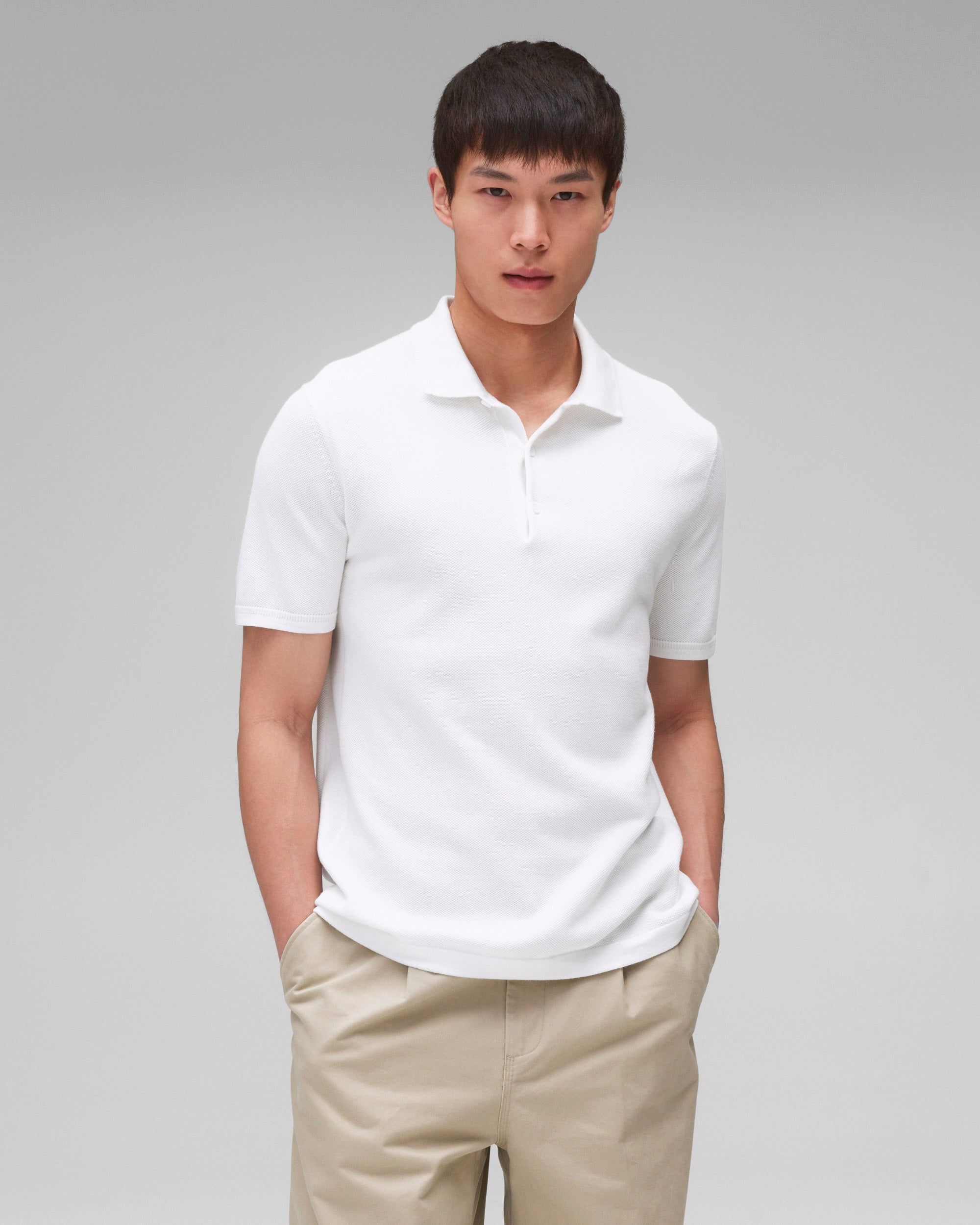 Supima Pique Ace Polo | Reigning Champ