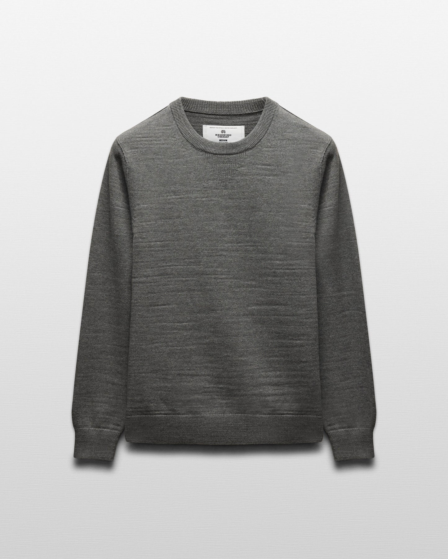 Cotton Slub Laurel Crewneck