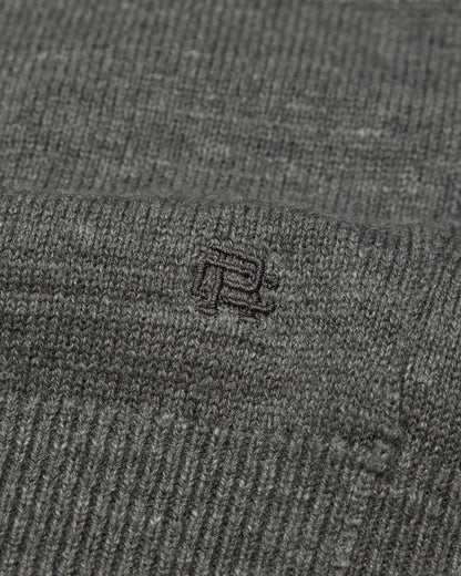 Cotton Slub Laurel Crewneck