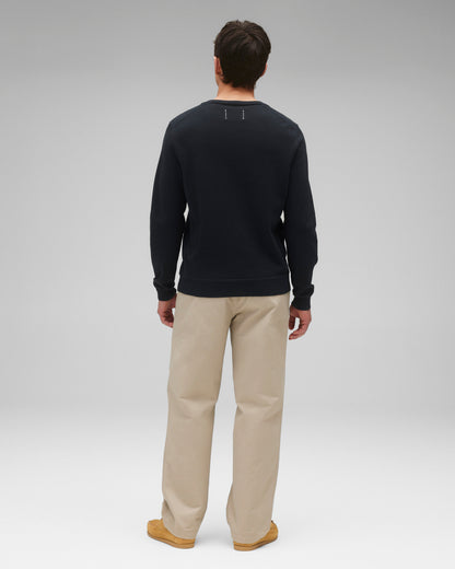 Supima Pique Ace Crewneck