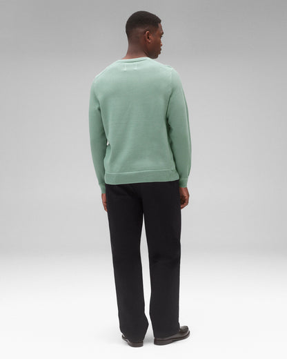 Supima Pique Ace Crewneck
