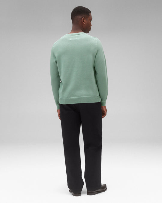 Supima Pique Ace Crewneck