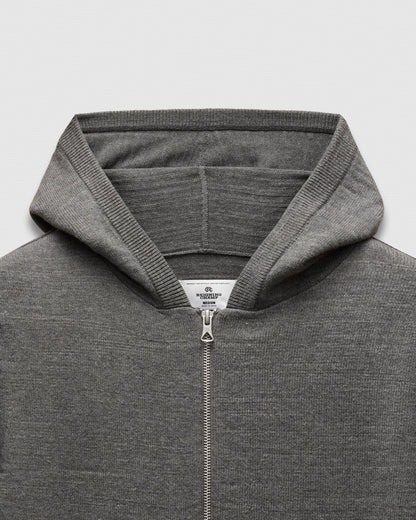 Cotton Slub Laurel Zip Hoodie