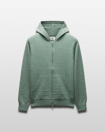 Cotton Slub Laurel Zip Hoodie