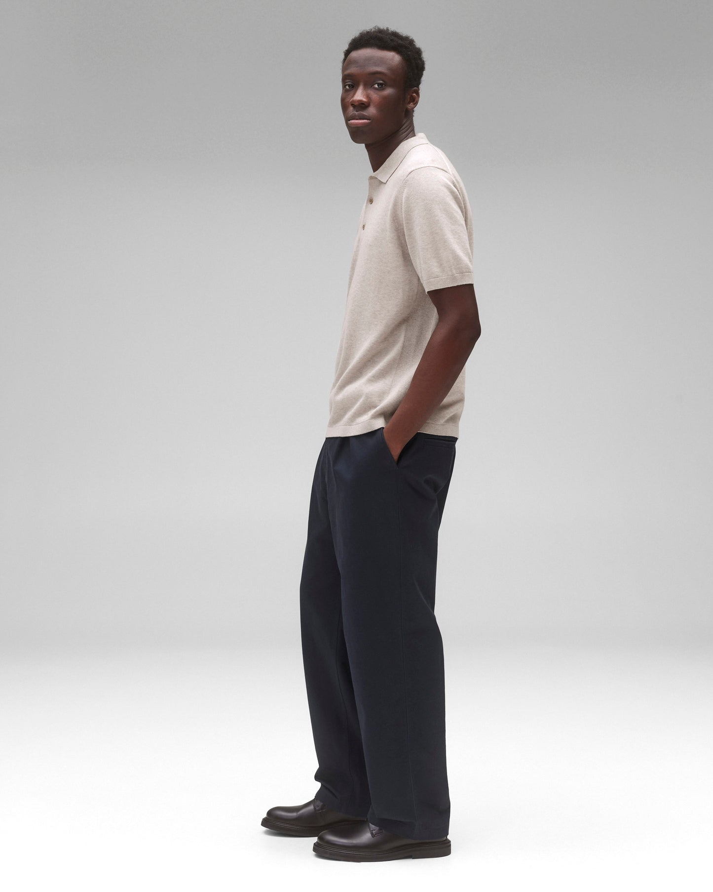 Cotton Cashmere Riviera Polo