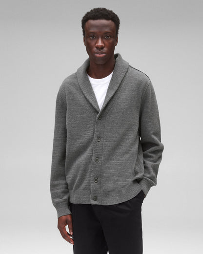 Cotton Slub Laurel Shawl Cardigan