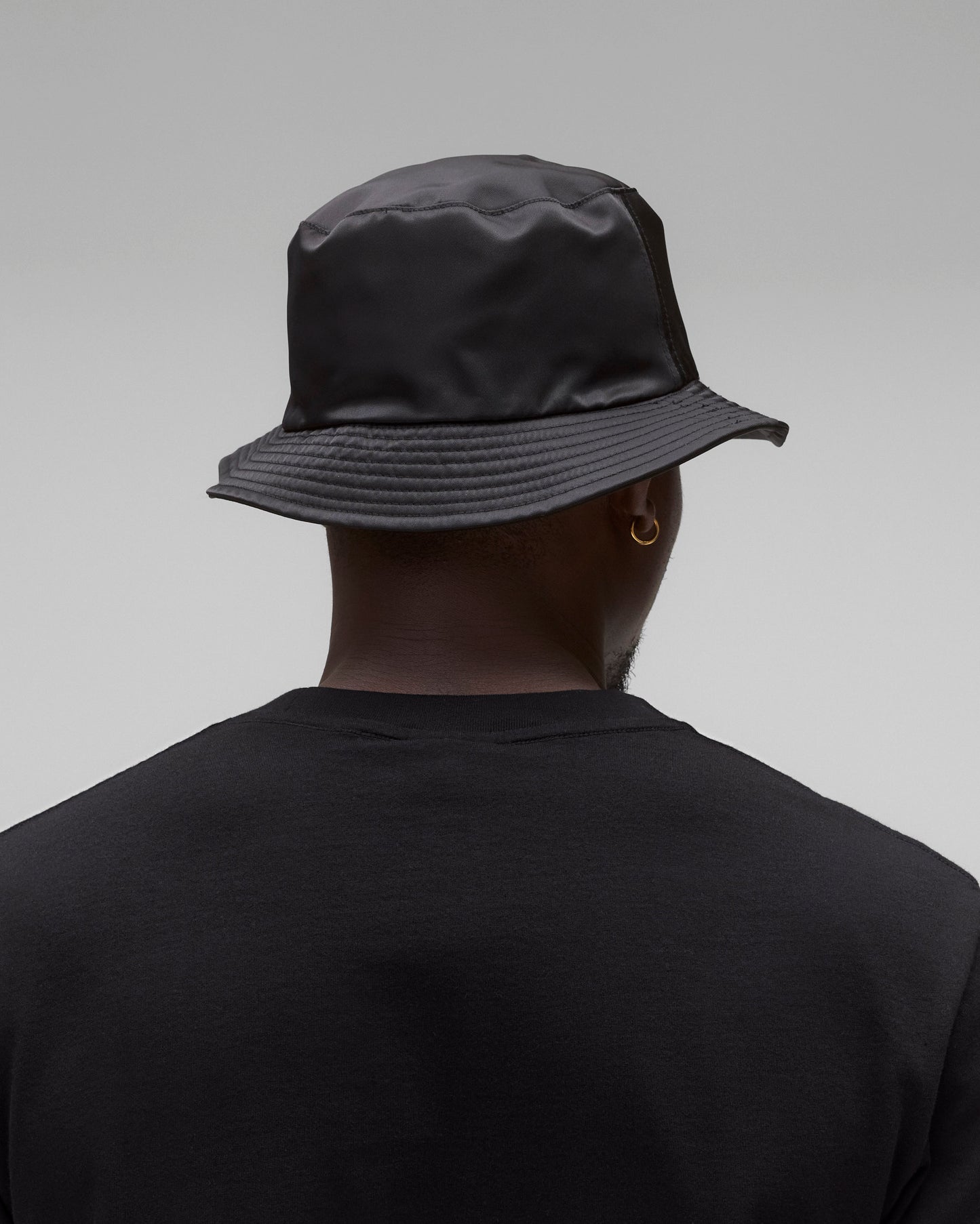 Nylon Twill Bucket Hat