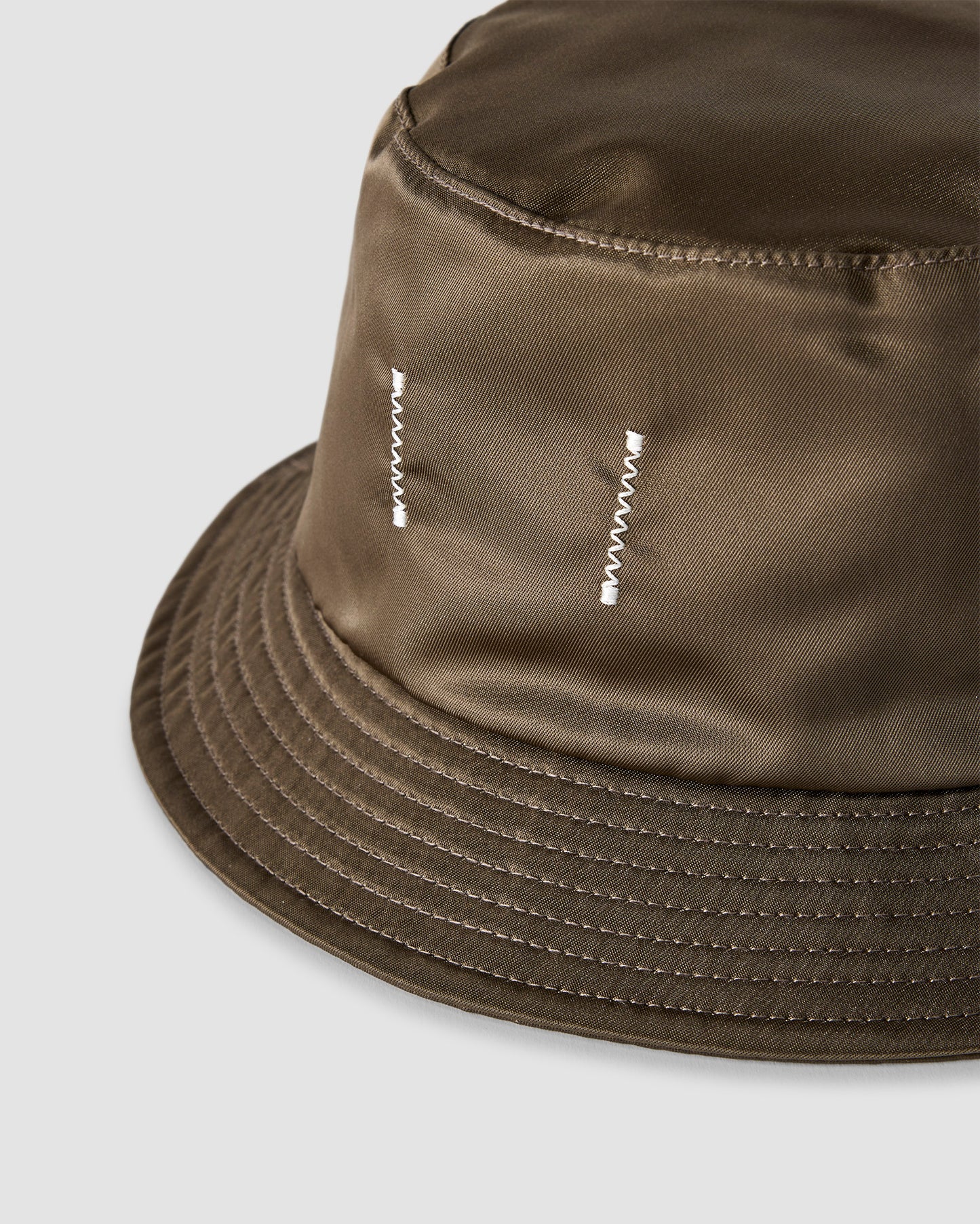 Nylon Twill Bucket Hat