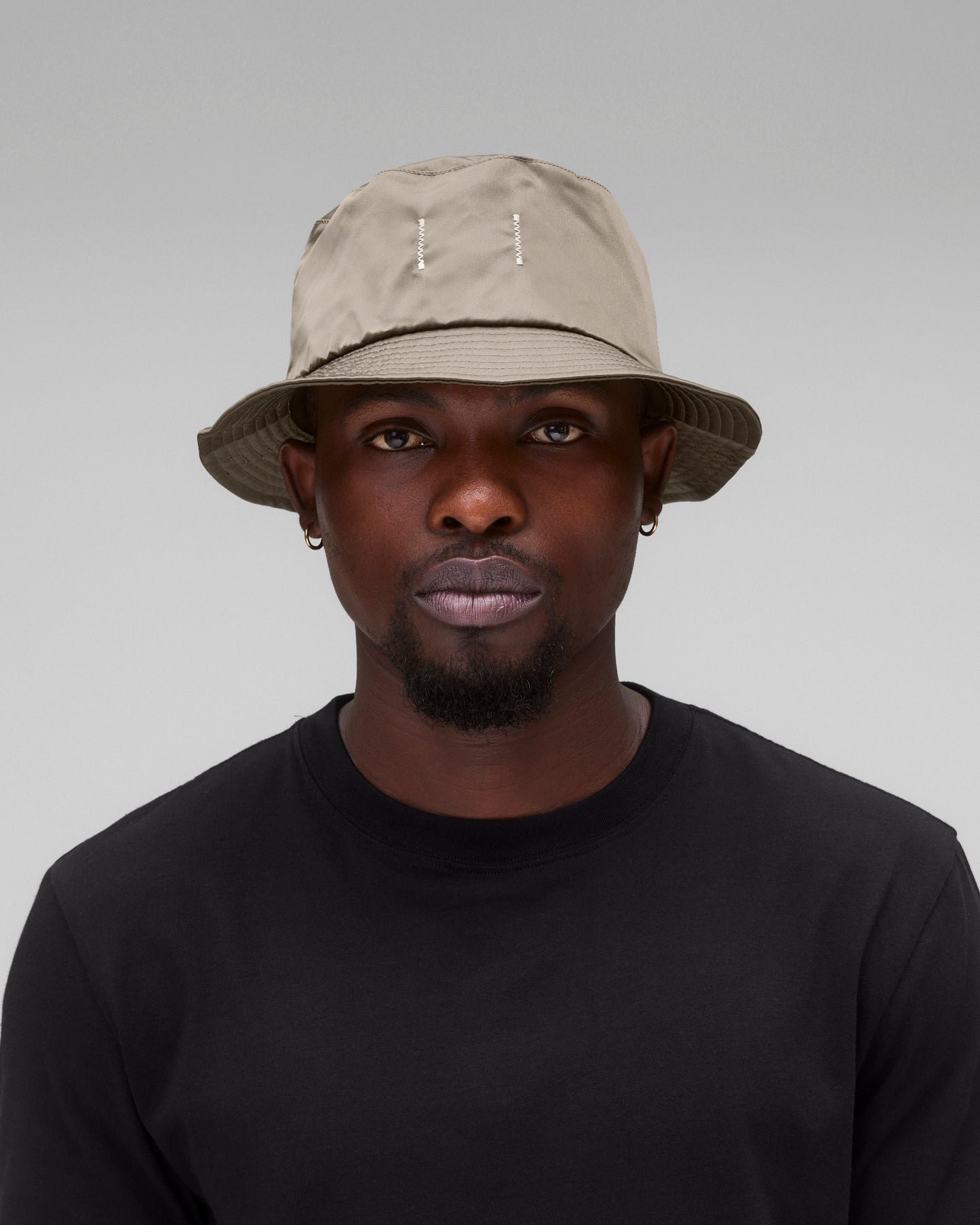 Nylon Twill Bucket Hat