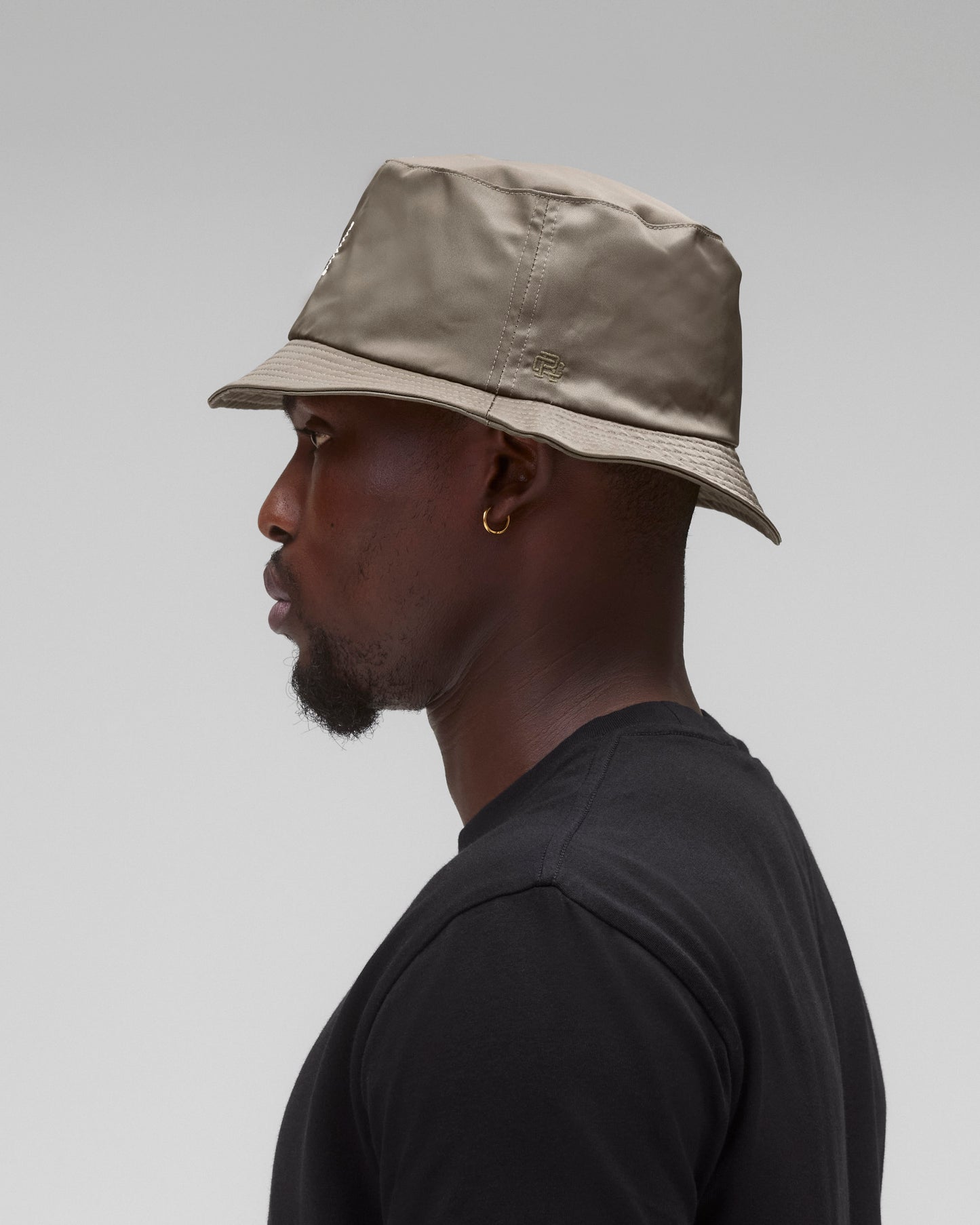 Nylon Twill Bucket Hat