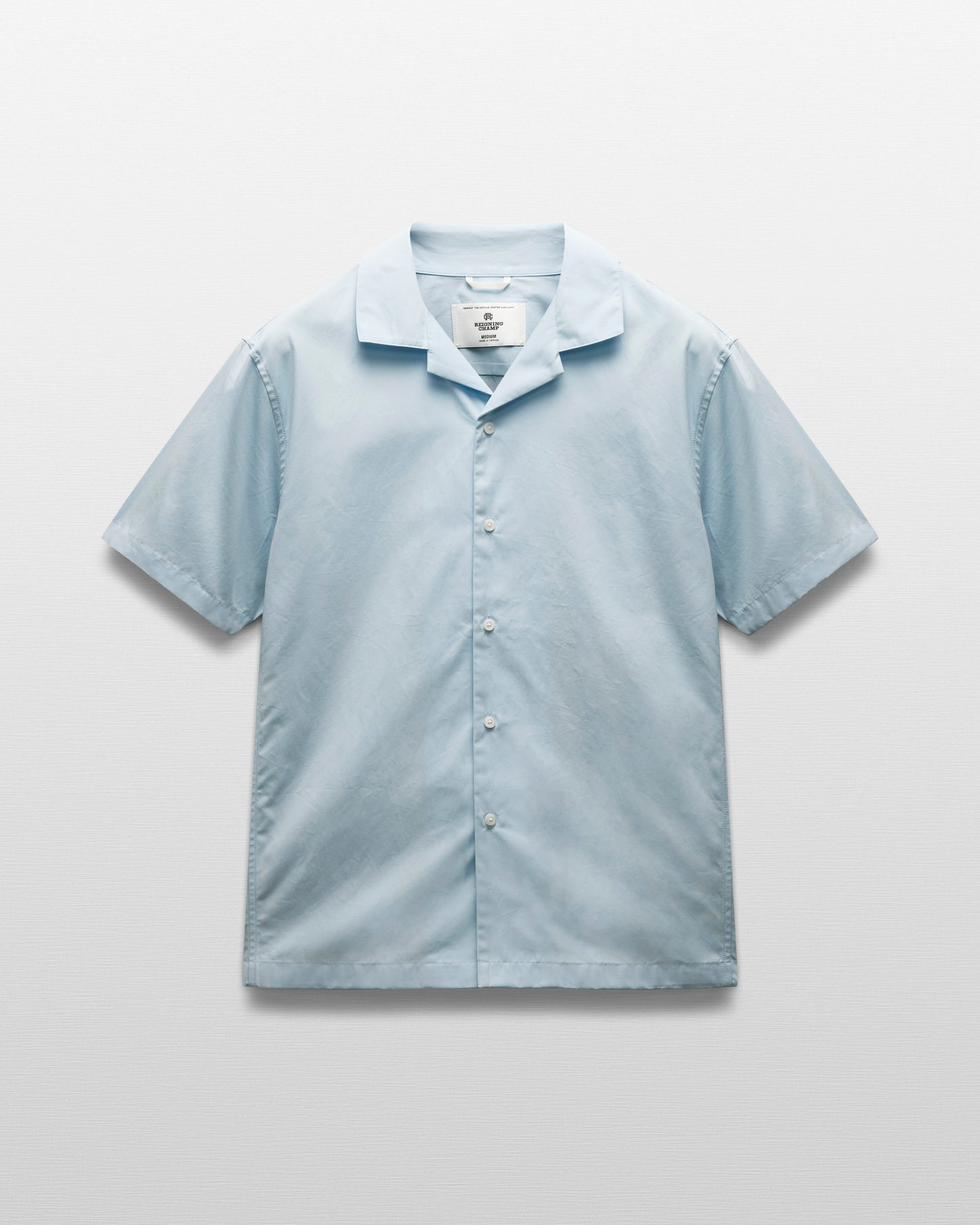 Cotton Poplin Palermo Relaxed Camp Shirt