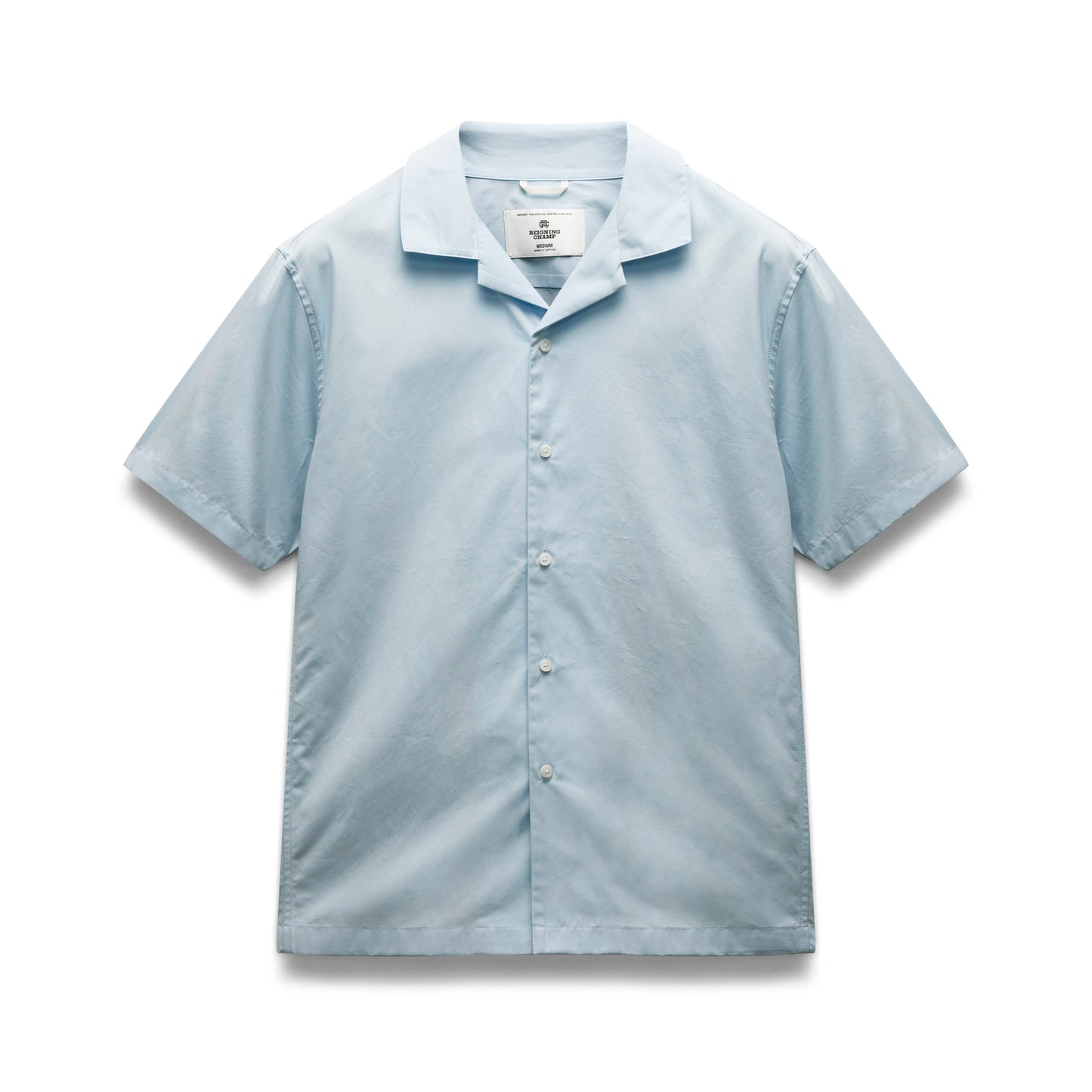 Cotton Poplin Palermo Relaxed Camp Shirt