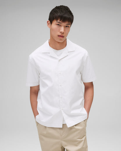 Cotton Poplin Palermo Relaxed Camp Shirt
