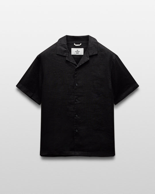 Linen Retreat Relaxed Camp Shirt