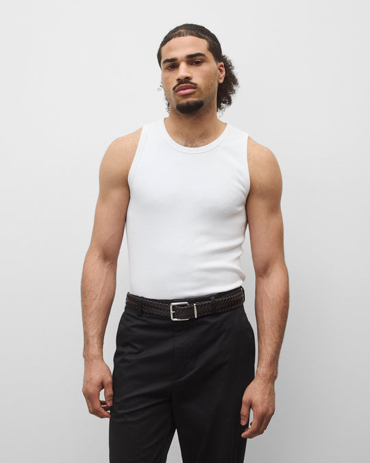 Cotton Rib Slim Tank Top