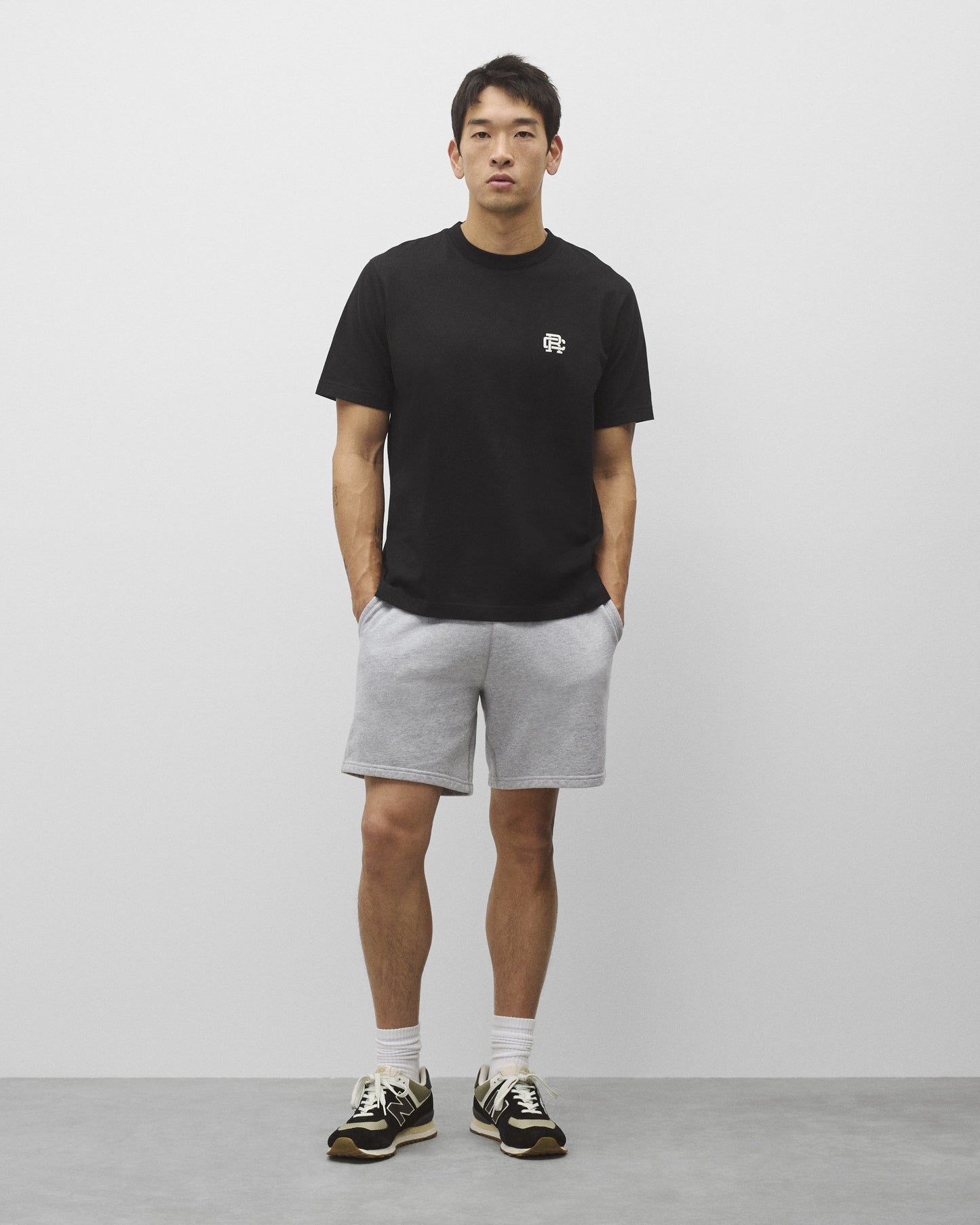 Midweight Jersey Felt Monogram OG T-Shirt