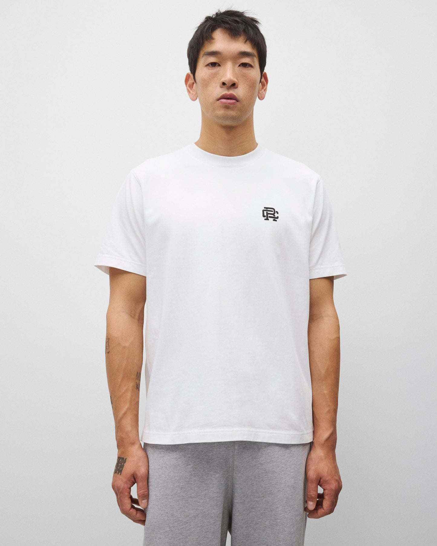 Midweight Jersey Felt Monogram OG T-Shirt