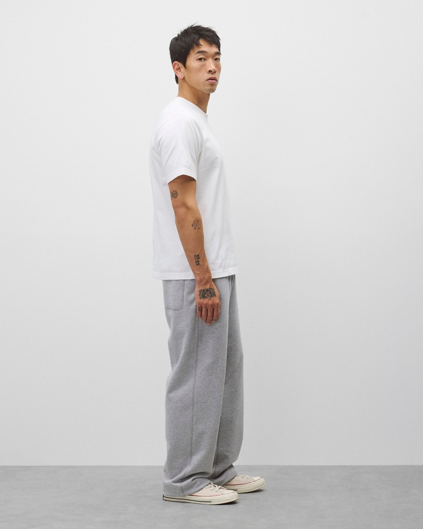 Midweight Jersey Felt Monogram OG T-Shirt