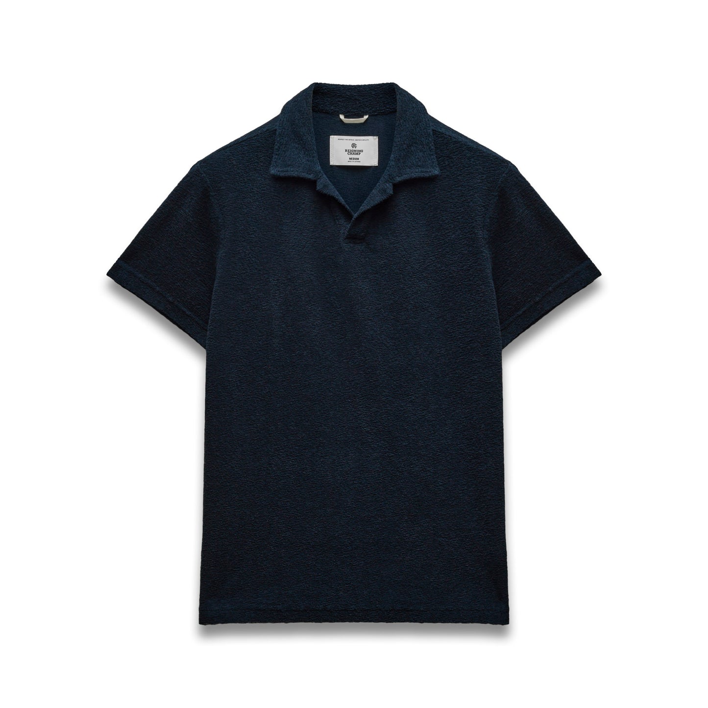 Textured Terry Standard Polo