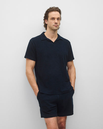 Textured Terry Standard Polo