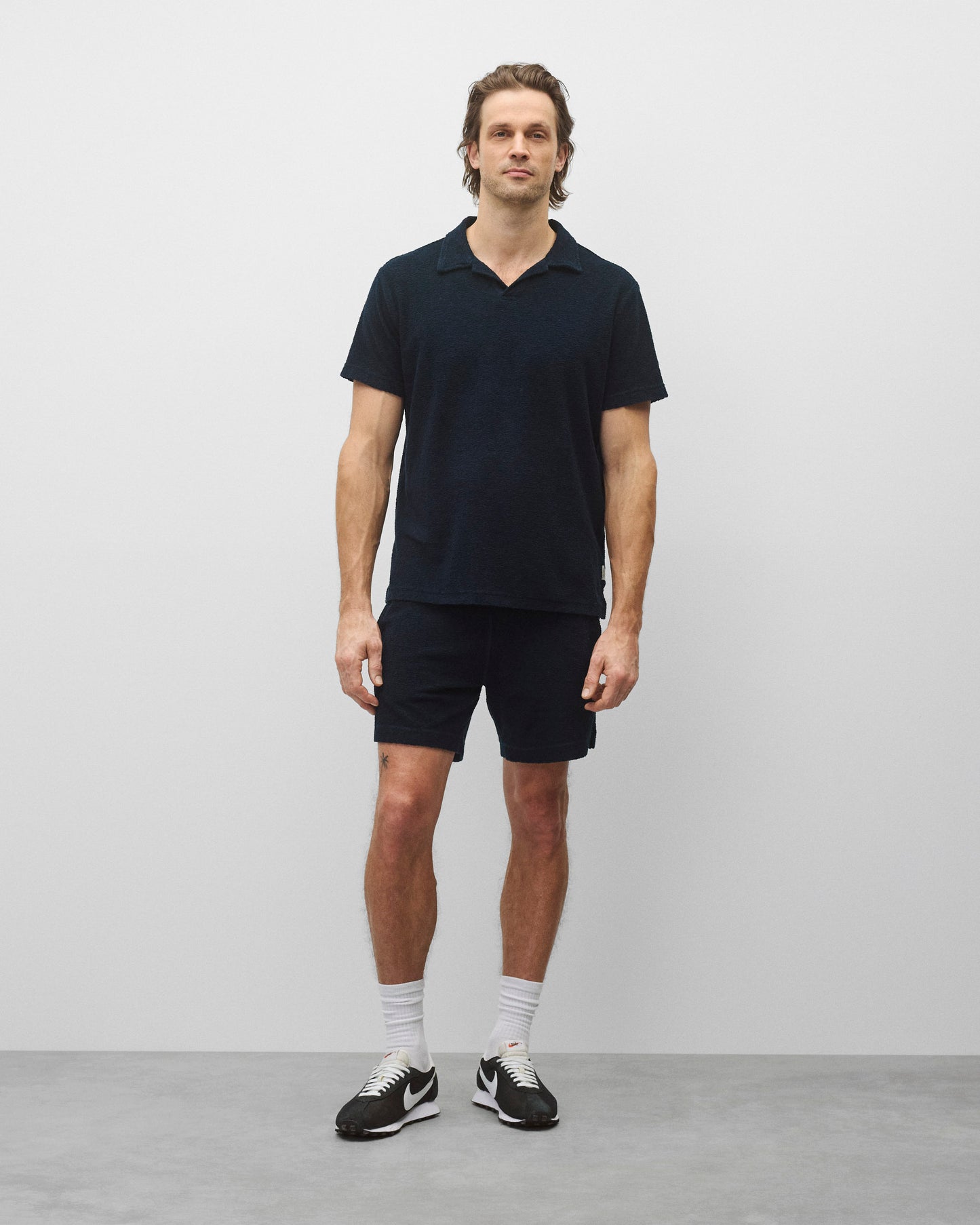 Textured Terry Standard Polo