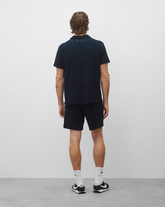 Textured Terry Standard Polo