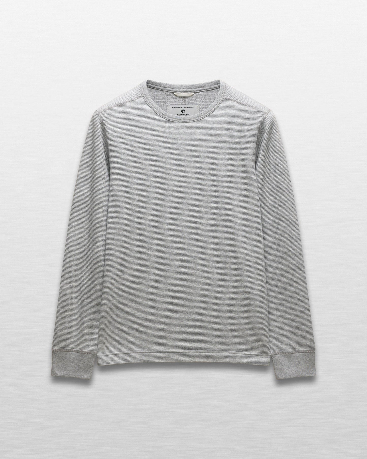 Lightweight Waffle Standard Long Sleeve