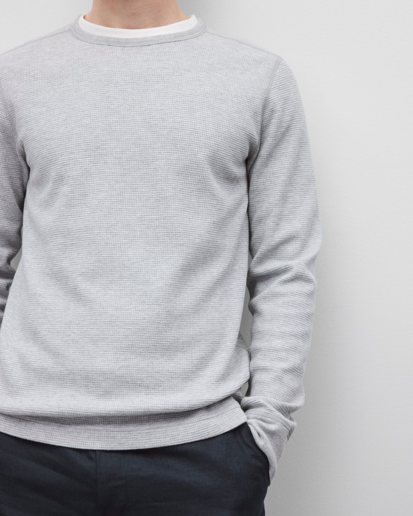 Lightweight Waffle Standard Long Sleeve