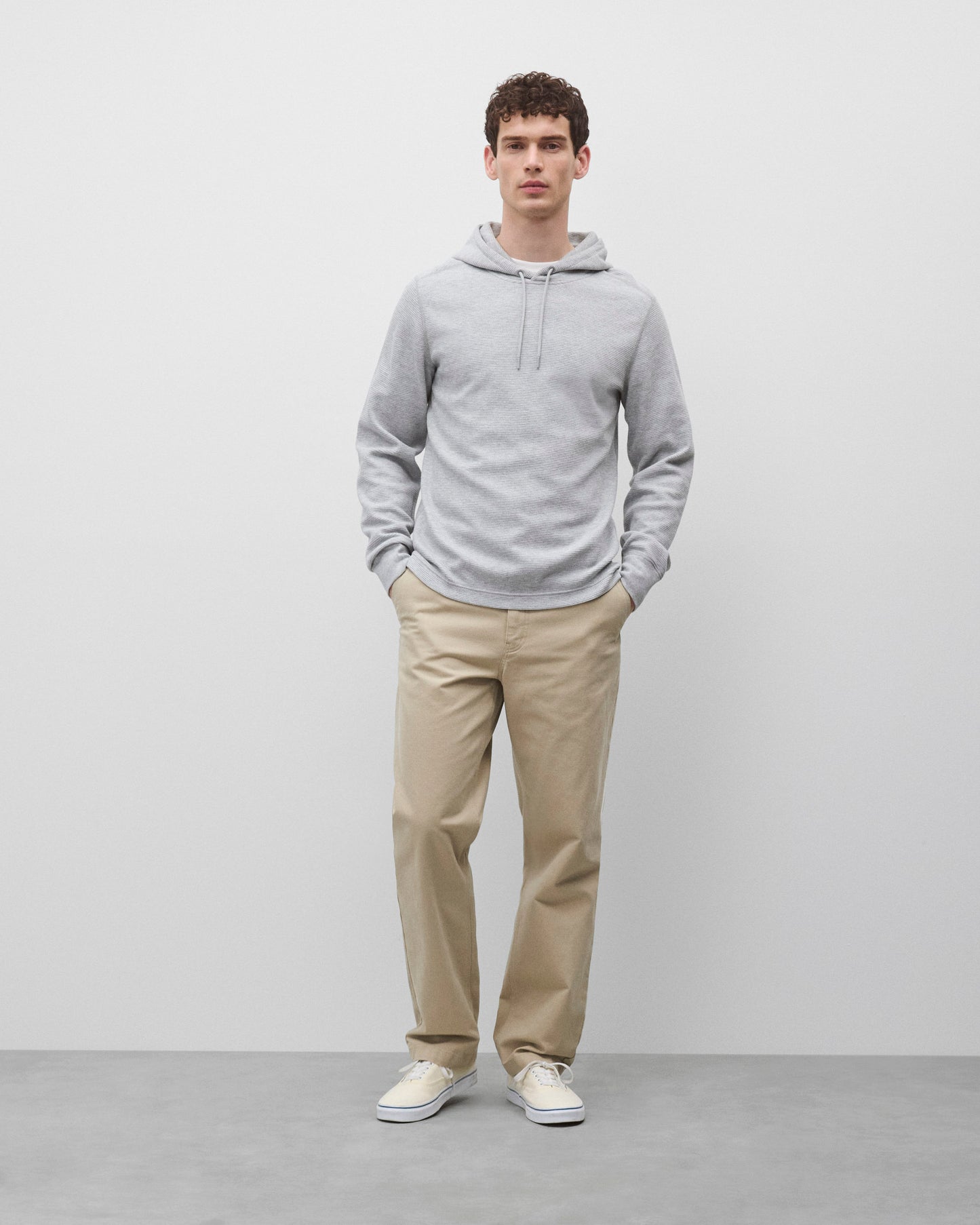 Lightweight Waffle Standard Hoodie
