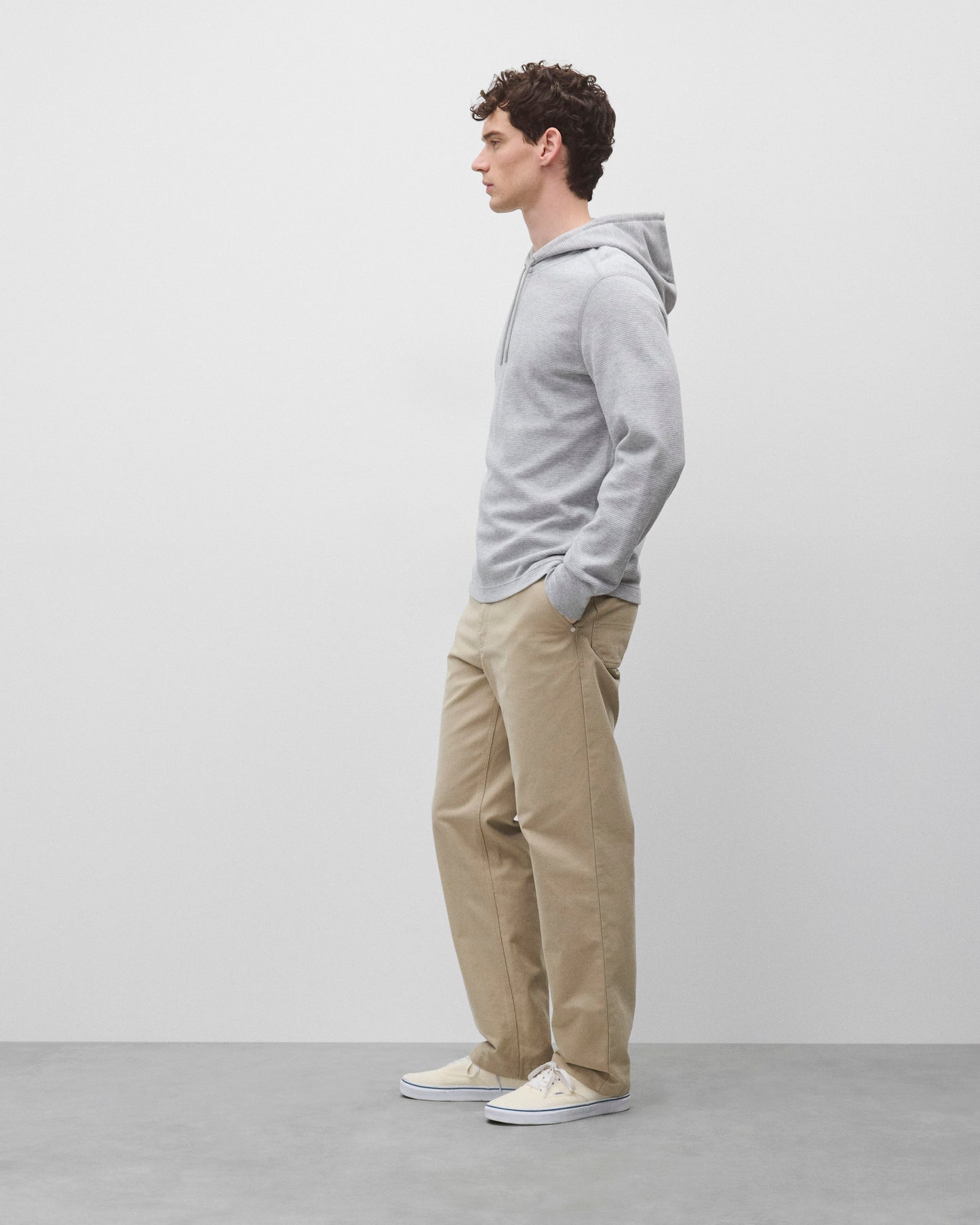 Lightweight Waffle Standard Hoodie