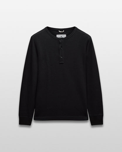 Lightweight Waffle Standard Henley