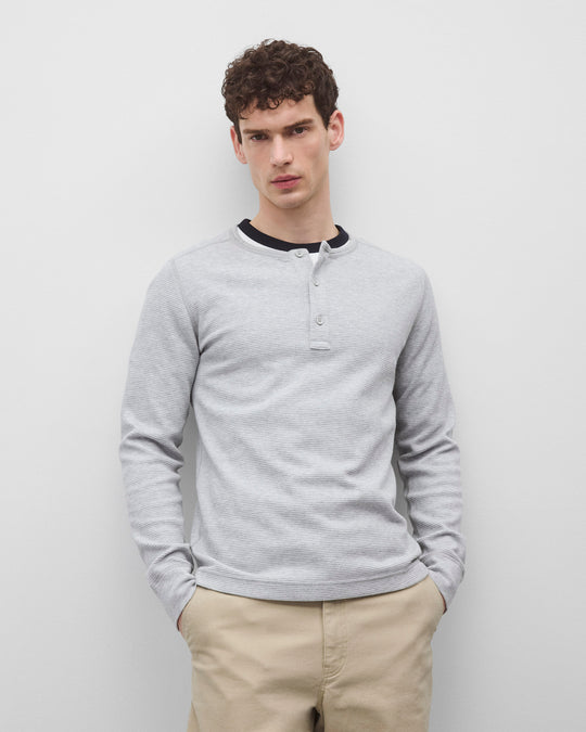 Lightweight Waffle Standard Henley