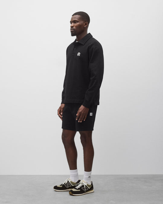 Midweight Terry Monogram Standard Rugby Sweatshirt