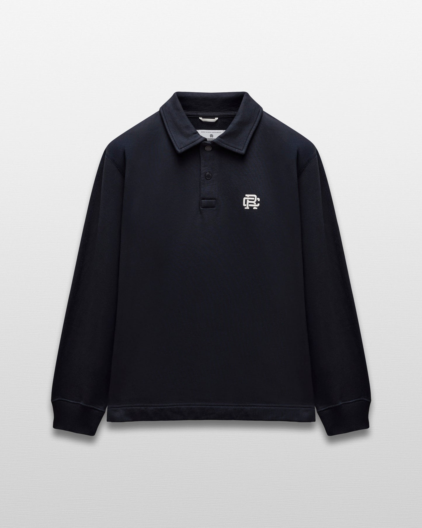 Midweight Terry Monogram Standard Rugby Sweatshirt