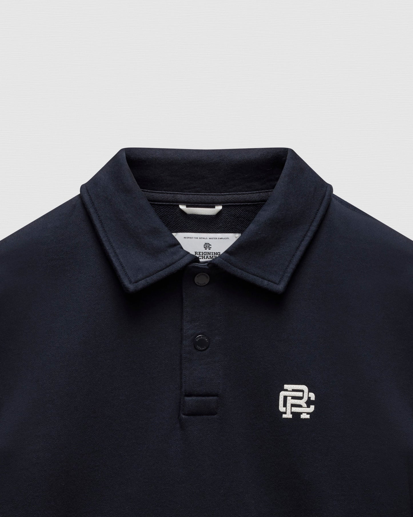 Midweight Terry Monogram Standard Rugby Sweatshirt