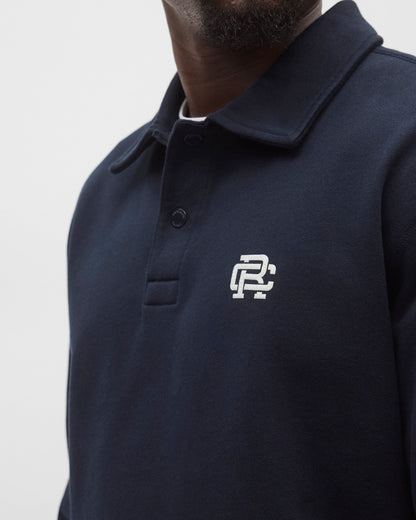 Midweight Terry Monogram Standard Rugby Sweatshirt