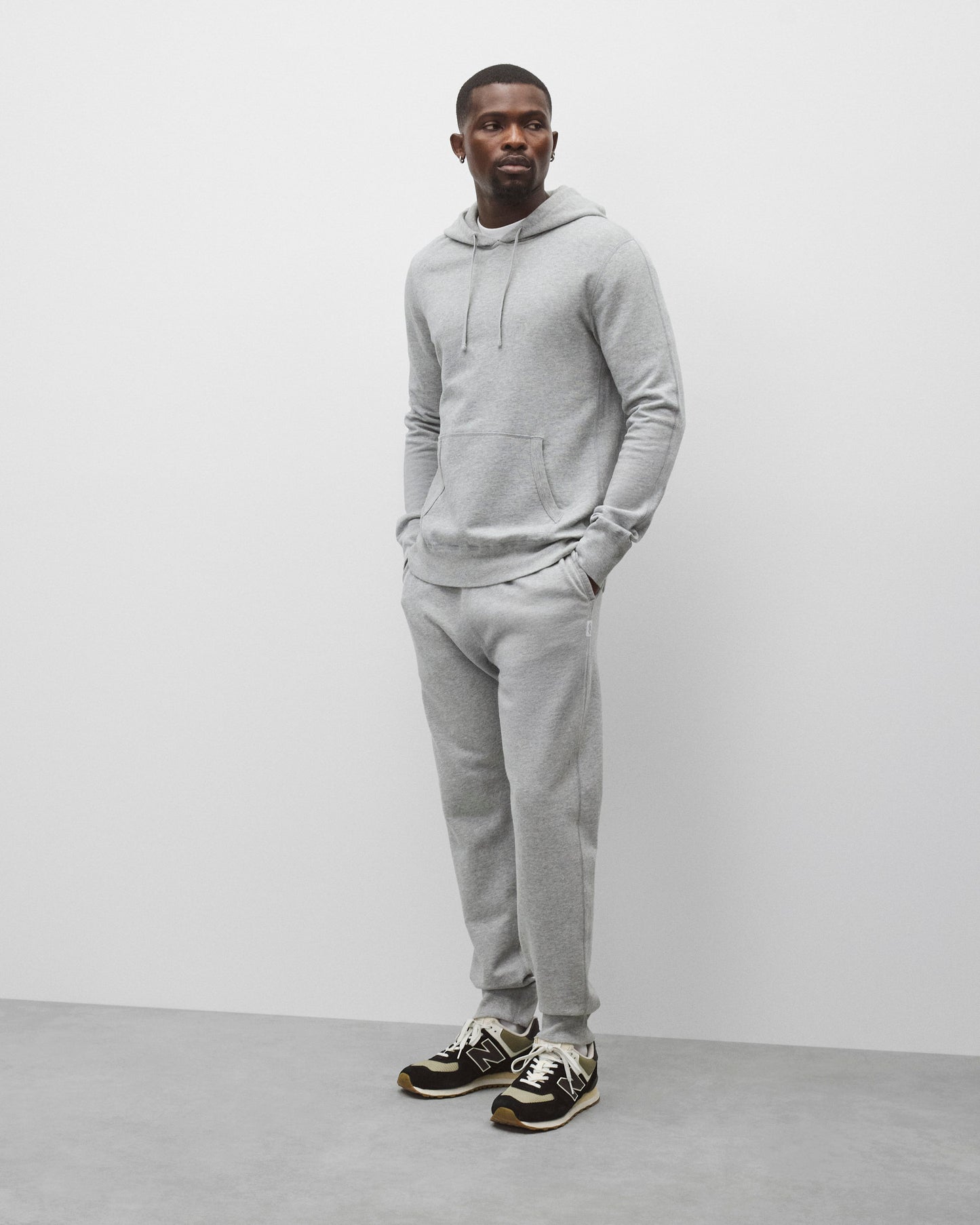 Lightweight Terry Slim Hoodie